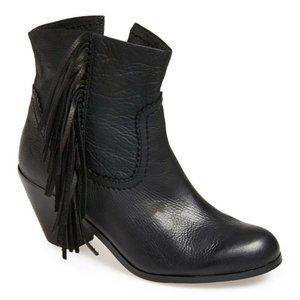Sam Edelman Women's Louie Boot, Black Leather, Size 5 M